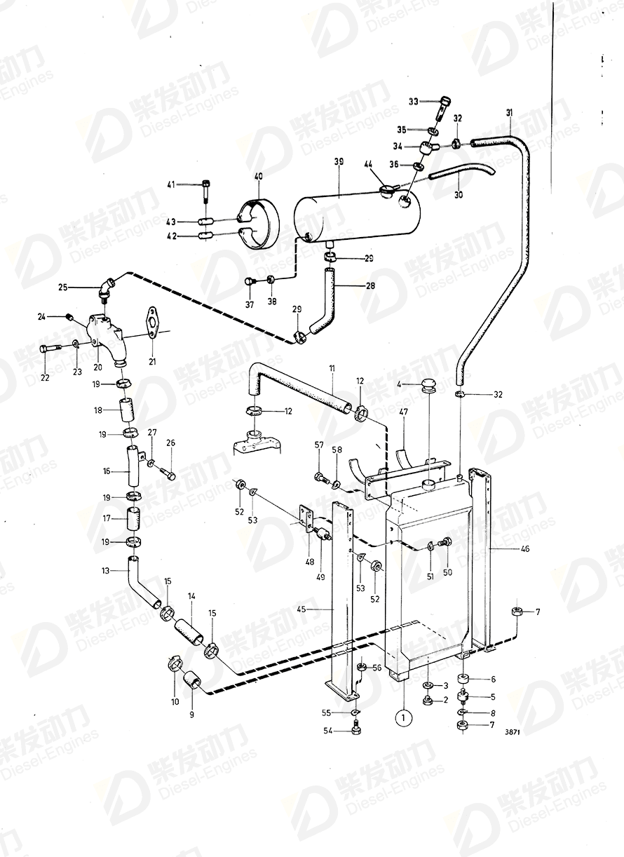 VOLVO Cross stay 837223 Drawing